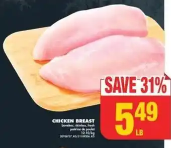 No Frills CHICKEN BREAST offer