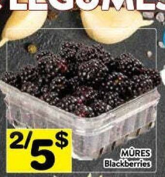 Supermarché PA Blackberries offer