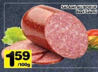 Supermarché PA Beef salami offer