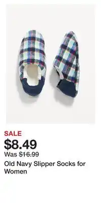 Old Navy Old navy slipper socks for women offer