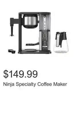 Costco Ninja specialty coffee maker offer