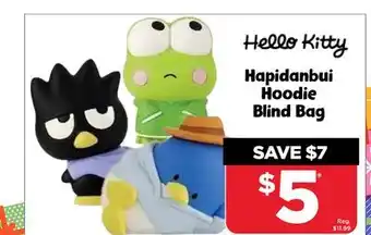 Showcase Hapidanbui hoodie blind bag offer