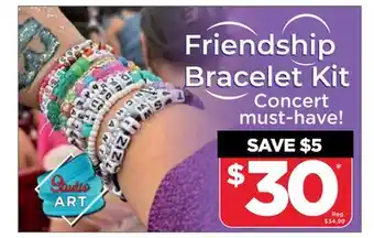 Showcase Friendship bracelet kit offer