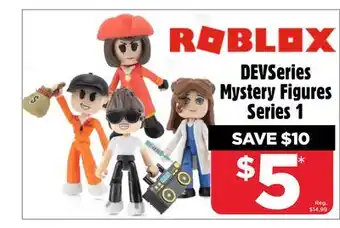 Showcase Roblox devseries mystery figures series 1 offer