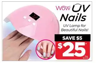 Showcase Wow uv nails lamp offer