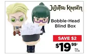 Showcase Jujutsu kaisen bobble-head blind box offer