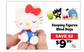 Showcase Sleeping figures blind bags offer