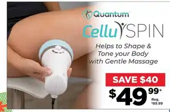 Showcase Quantum celluspin offer