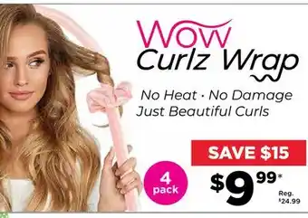 Showcase Wow curlz wrap offer