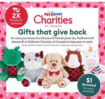 Petsmart Petsmart charities of canada - chance & friends offer