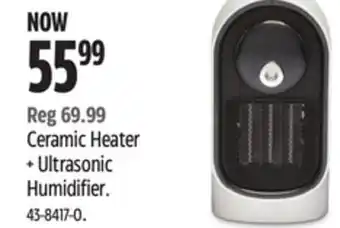 Canadian Tire Noma ceramic heater + ultrasonic humidifier offer
