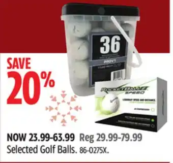Canadian Tire Selected taylormade golf balls offer