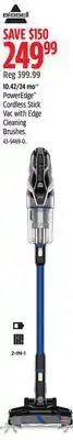 Canadian Tire Bissell poweredge cordless stick vac with edge cleaning brushes offer