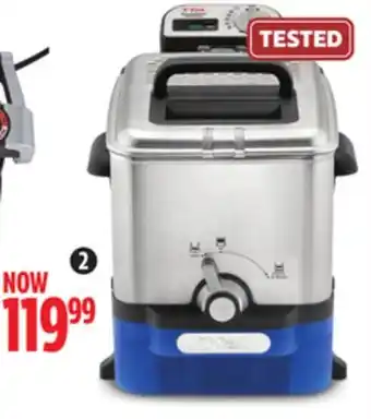 Canadian Tire T-fal ultimate easy-clean deep fryer offer