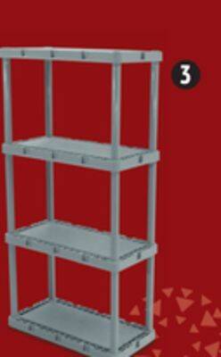 Canadian Tire Prima 4-tier connecting shelf offer