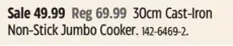 Canadian Tire Paderno 30cm cast-iron non-stick jumbo cooker offer