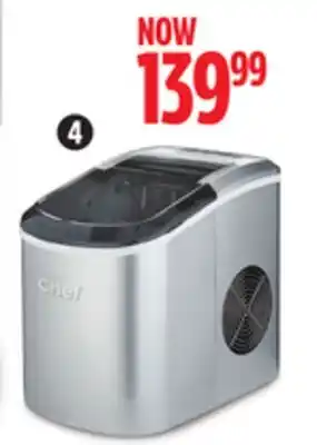 Canadian Tire Master chef silver ice maker offer