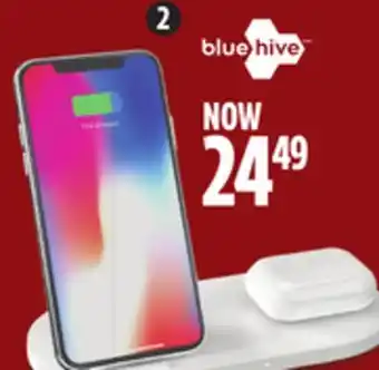 Canadian Tire Bluehive fabric wireless charging stand & pad offer