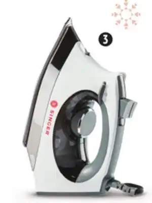 Canadian Tire Singer steamcraft 1700w iron offer
