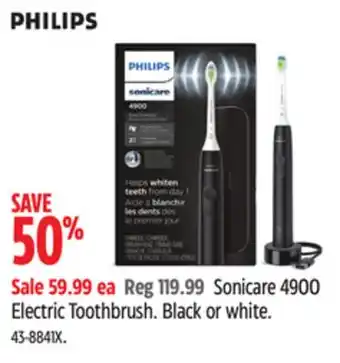 Canadian Tire Philips sonicare 4900 electric toothbrush offer