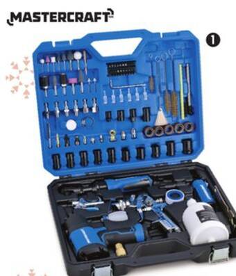 Canadian Tire Mastercraft 118-pc air tool kit offer