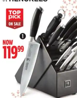 Canadian Tire Henckels 14-pc forged generation knife block set offer