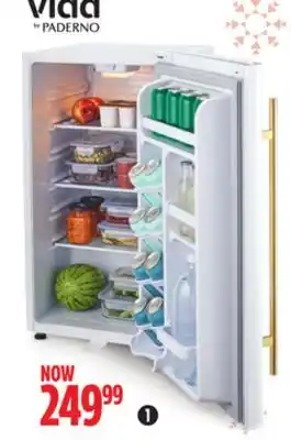 Canadian Tire Vida by paderno 3.3-cu-ft fridge offer
