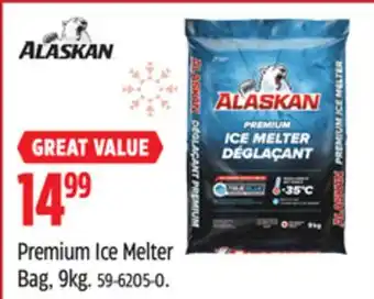Canadian Tire Alaskan premium ice melter bag, 9kg offer