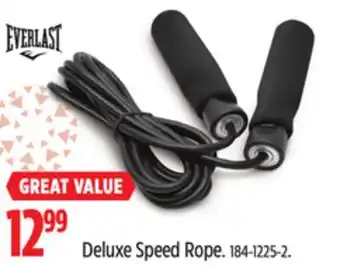 Canadian Tire Everlast deluxe speed rope offer