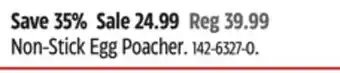 Canadian Tire Master chef non-stick egg poacher offer