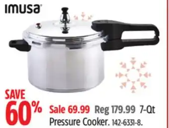 Canadian Tire Imusa 7-qt pressure cooker offer