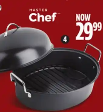 Canadian Tire Master chef 16 high dome roaster with rack offer