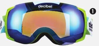 Canadian Tire Decibel back country pro frameless adult goggles offer