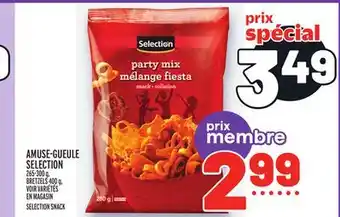 Metro Amuse-gueule selection | selection snack offer