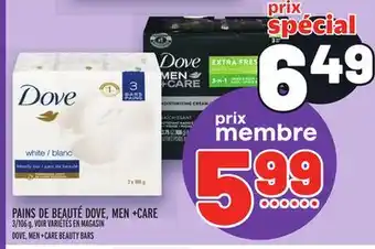 Metro Pains de beauté dove, men +care | dove, men +care beauty bars offer