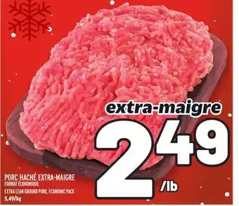 Metro Porc haché extra-maigre | extra lean ground pork offer