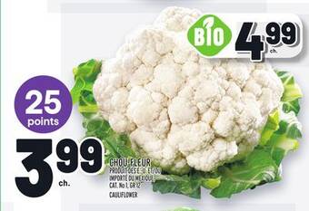 Metro Chou-fleur | cauliflower offer