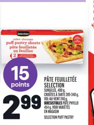 Metro Pâte feuilletée selection | selection puff pastry offer