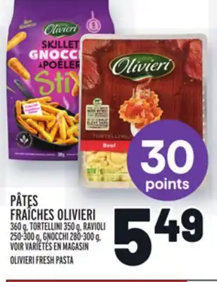 Metro Pâtes fraîches olivieri | olivieri fresh pasta offer