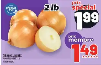 Metro Oignons jaunes | yellow onions offer