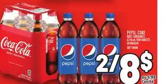 Metro Pepsi, coke | soft drink offer