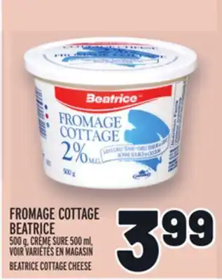 Metro Fromage cottage beatrice | beatrice cottage cheese offer