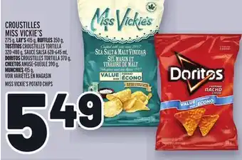 Metro Croustilles miss vickie's | miss vickie's potato chips offer