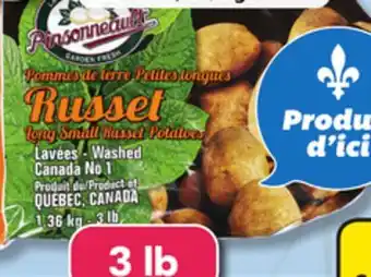 IGA Small yellow or russet potatoes offer