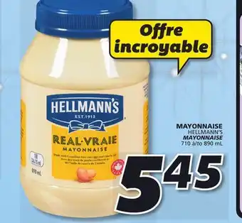 IGA Hellmann's mayonnaise offer