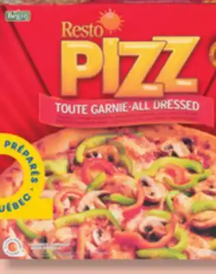 IGA Resto pizz frozen pizza offer