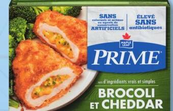 IGA Maple leaf prime stuffed chicken breast offer