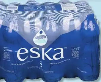 IGA Eska natural spring water offer