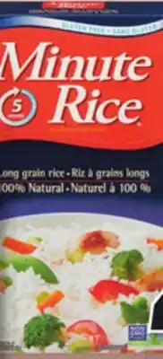 IGA Minute rice rice offer