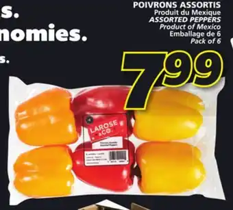 IGA Assorted peppers offer